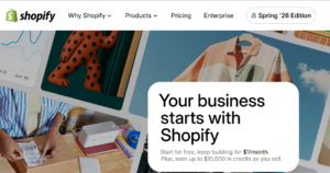Shopify free trial. How to start an online store